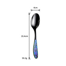 Flower Embossed Retro Cutlery