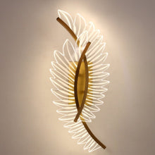 Wing Golden Wall Light
