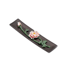 Hand-Made Ceramic Lotus Incense Burner
