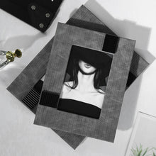 Black and Grey Zig Zag Pattern