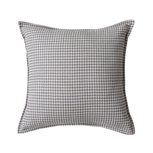Houndstooth Patterned Pillow Covers ( Set of 2)