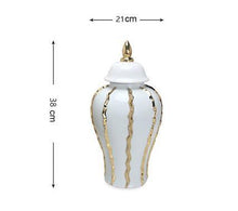 Gold Wave Jar