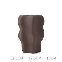 Wave Matte Earthy Vase