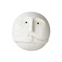 Round Face White Decor