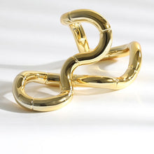 Titanium Gold Irregular Ring Decor