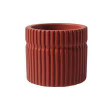 Ribbed Minimal Colourful Planter