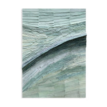 Ripped Paper Ombre Painting