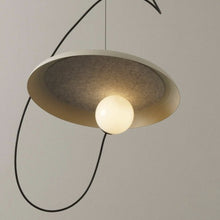 Iron Plate Moon Pendant Light