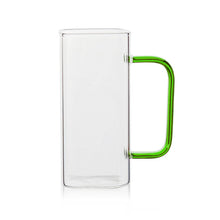Square Coloured Handle Glass(SET OF 2)