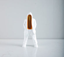Silver mysterious figurine