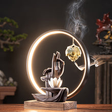 Vitakra mudra lamp & incense burner
