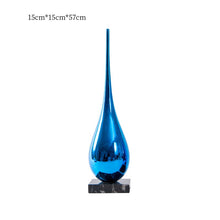 Water Drop Metal Decor