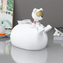 Astronaut on Moon Tissue Box