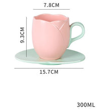 Pastel Tulip Cup(Set of 2)