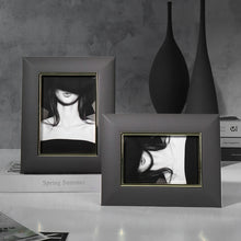 Minimal Black and Golden Photo Frame