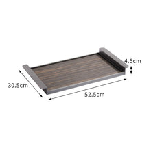 Metal and Wooden Tray