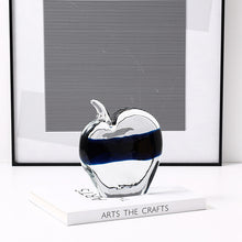 Handmade Glass Apple Paperweight