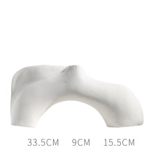 Quiet Wind White Ceramic Vase