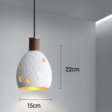 Concrete Hole Pendant Light