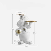 Polar Bear Double Tray Storage Ornament