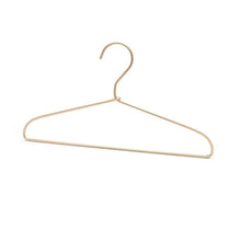 Golden clothes hanger