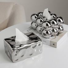 Bubble ceramic tissue box
