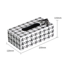 Hounds-tooth Patterned Organiser