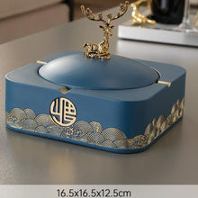 Golden Detail Deer Ashtray | ashtray - Decorfur
