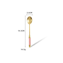 Golden Marble Streak Tableware