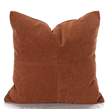 Orange and Black Houndstooth Pillow Covers (Set of 2)