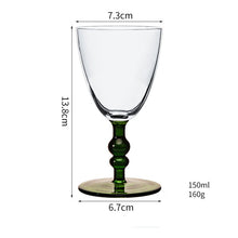 Emerald Double Pearl Goblet (SET OF 2)