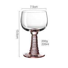 Swirl High Leg Cocktail Glass (SET OF 2)