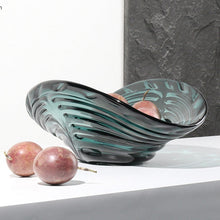 Scallop-Shaped Glass Bowl