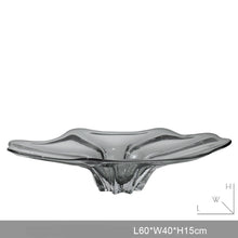Lotus Leaf Glass Bowl Tray