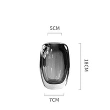 Double Tinted Glass Vases