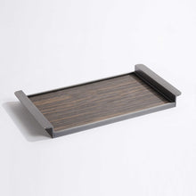 Metal and Wooden Tray