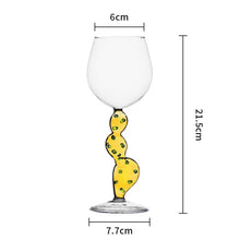 Cactus Base Wine Glass (SET OF 2)