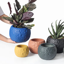 Spherical Ceramic Flowerpot