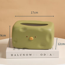 Cheese duck tissue box