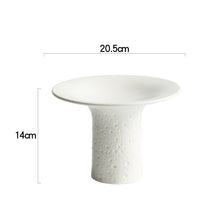 White High Feet Tableware
