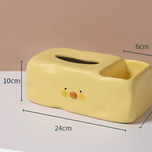 Cheese duck tissue box