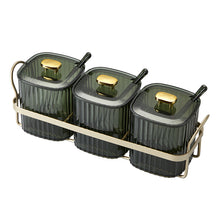 Light Luxury Green Spice Storage Set