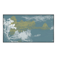 White Landscape Chinese Style Painting