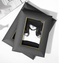 Minimal Black and Golden Photo Frame