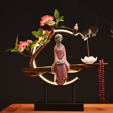 Lighting Backflow Peach Blossom Zen Decoration