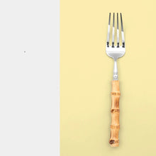 Wooden Bamboo Handle Knife