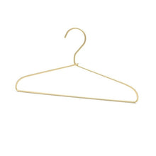Golden clothes hanger