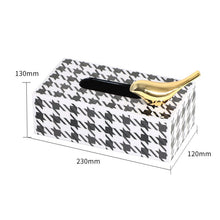 Hounds-tooth Patterned Organiser