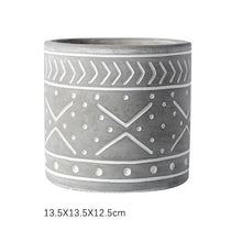 Tribal Hand Painted Planter | PLANTER - Decorfur