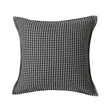 Houndstooth Patterned Pillow Covers ( Set of 2)